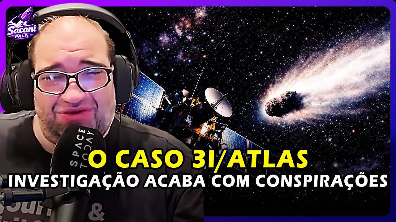 CIENTISTAS REVISAM O 3I/ATLAS E TIRAM NOVAS CONCLUSÕES