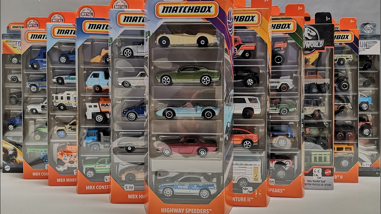Matchbox 2020 5 упаковок