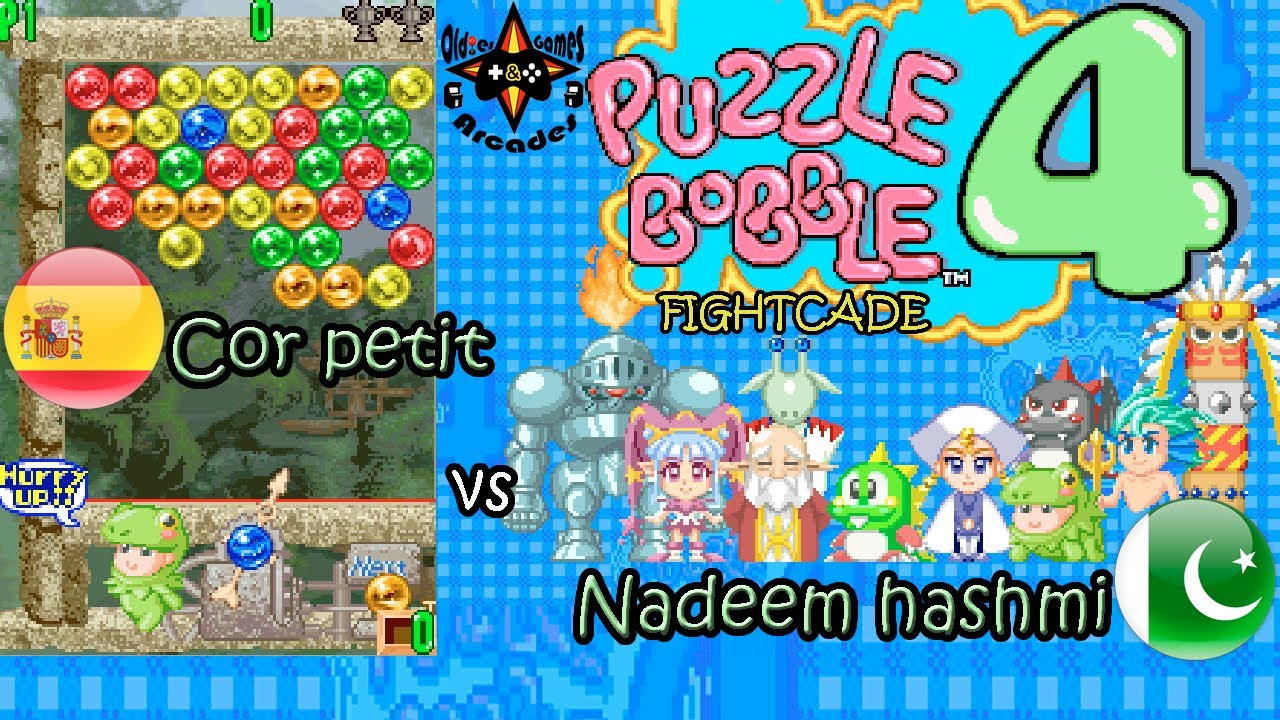 Puzzle Bobble 4 - Bust-a-Move 4 (1997): Cor petit (Spain) vs Nadeem hashmi (Pakistan), Fightcade