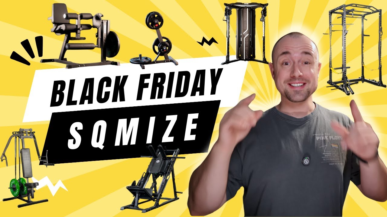 SQMIZE Deals: Brustpresse, Beinpresse, Beinstrecker & Rack mit Kabelzug – Top-Preise im Check!