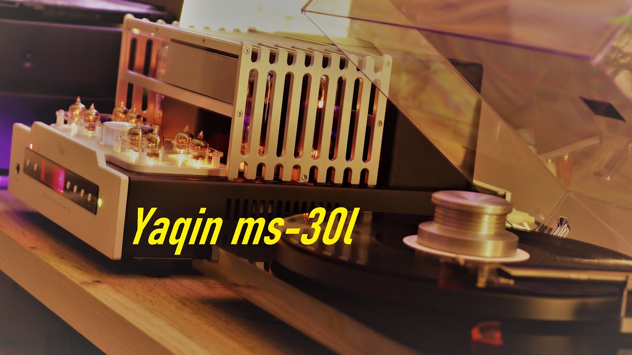 Yaqin ms-30l unboxing and first run on klipsh rp-8000f