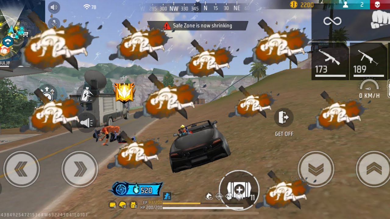 Free fire 🔥 solo vs squad 98% headshot 🥷🏻 gameplay ⚡️49 kills￼