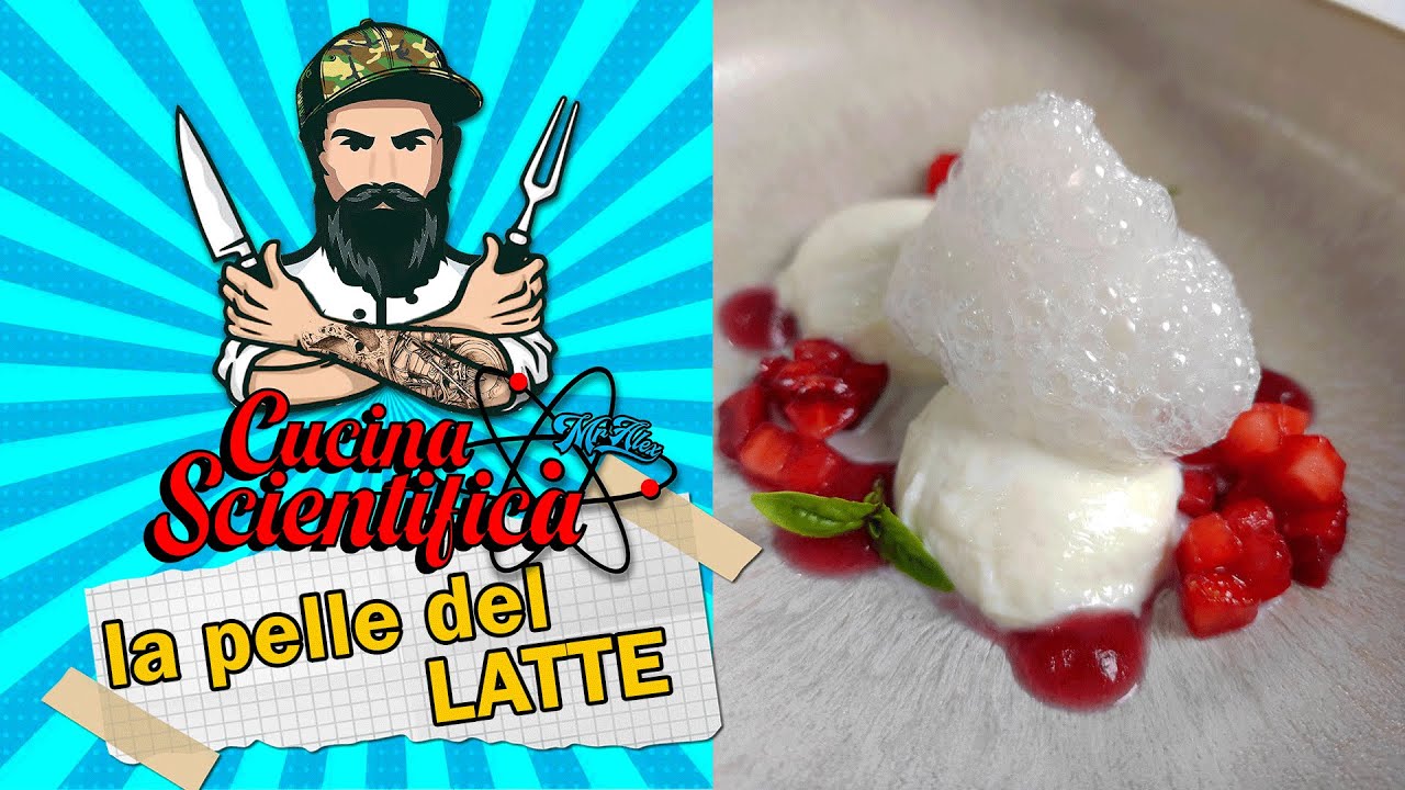 CUCINA SCIENTIFICA ep. 4  RAVIOLI Dolci di milkshake  alla fragola