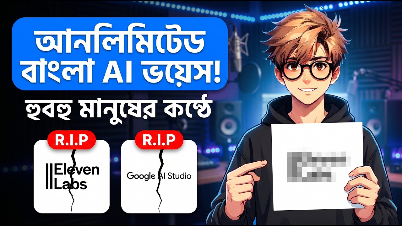 ElevenLabs is Over! 🔥 Create Unlimited Free Bengali AI Voices | Best AI Voice Generator