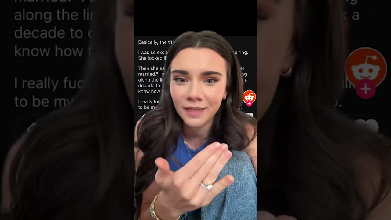 She rejected his proposal