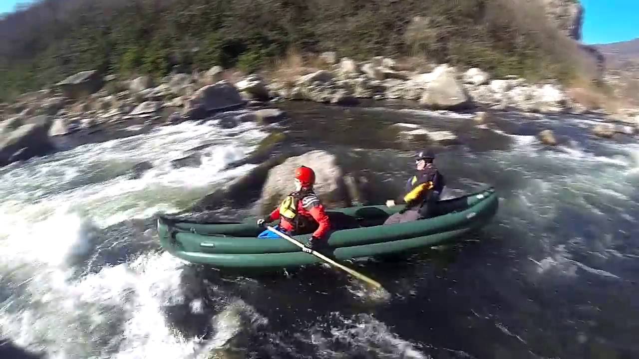 Test du canoe gonflable Scout Gumotex en Ardèche