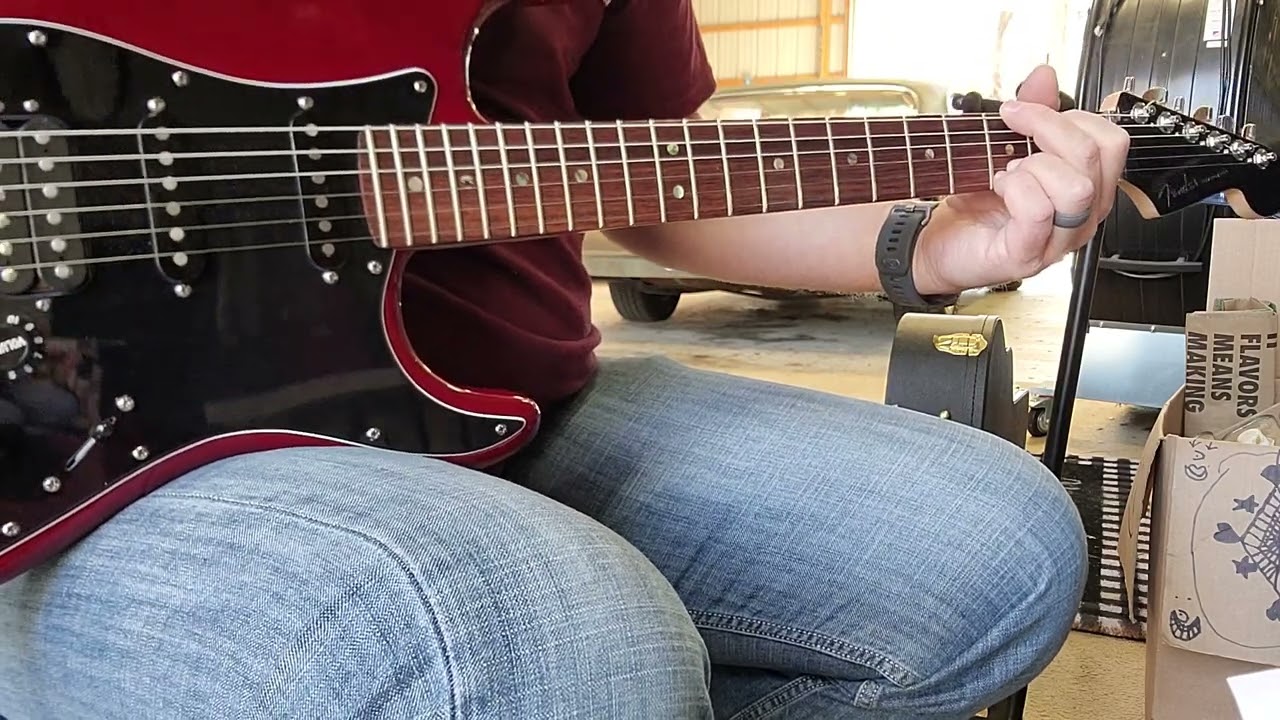 2008 Fender American Select Mahogany Stratocaster - S1 Switching Demo