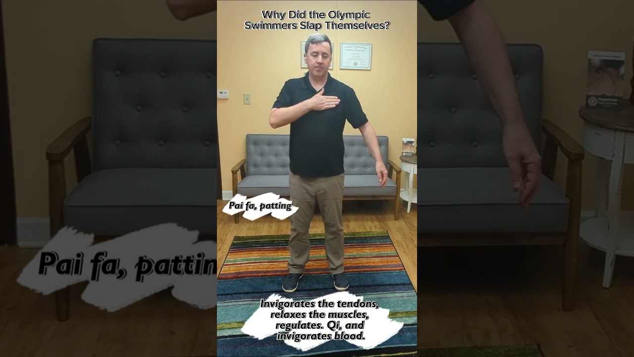 Why Did the Olympic Swimmers Slap Themselves?