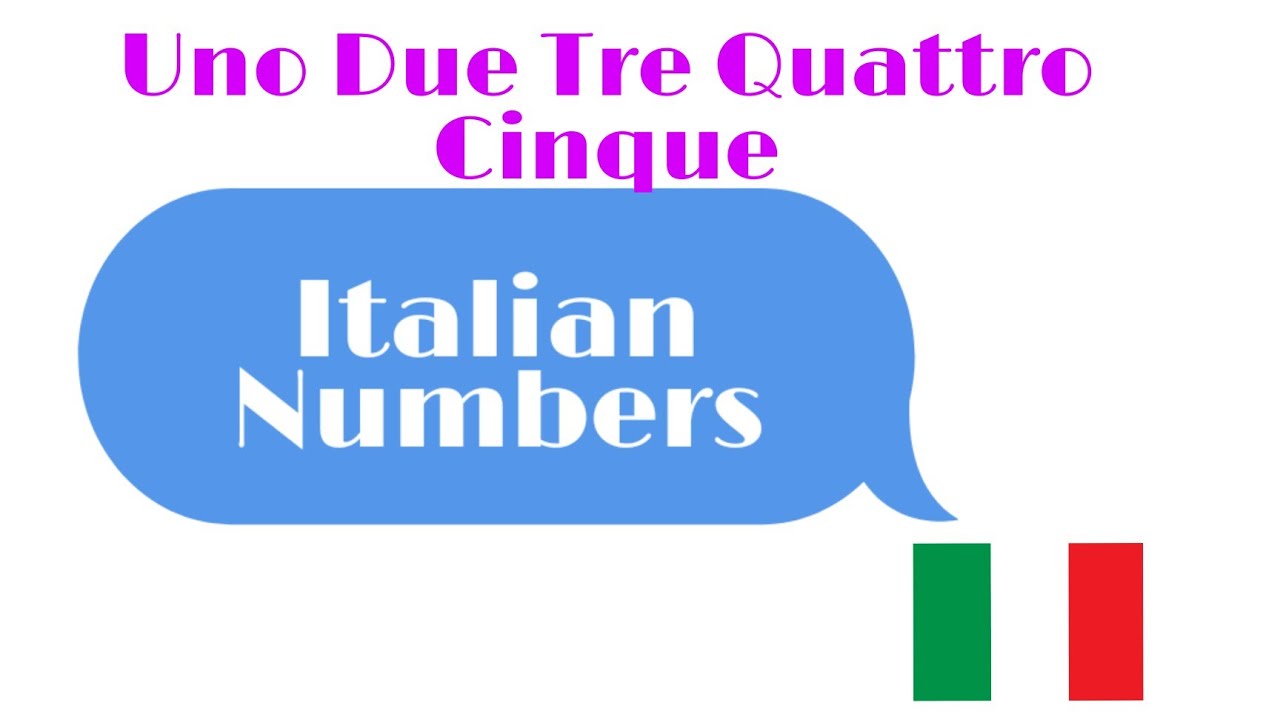 ITALIAN NUMBERS 1-10,000 |(learn italian) @ShinnykorTutorial