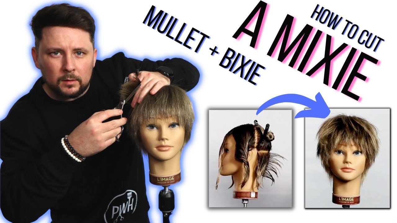 MIXIE HAIRCUT TREND 2023 - MULLET & PIXIE HAIR CUT TOGETHER