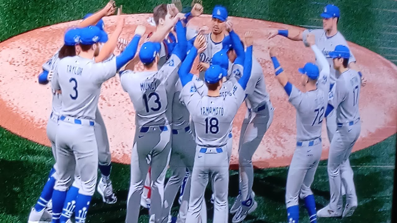 Dodgers Vs Yankees World Series Game 2 MLB the show25 