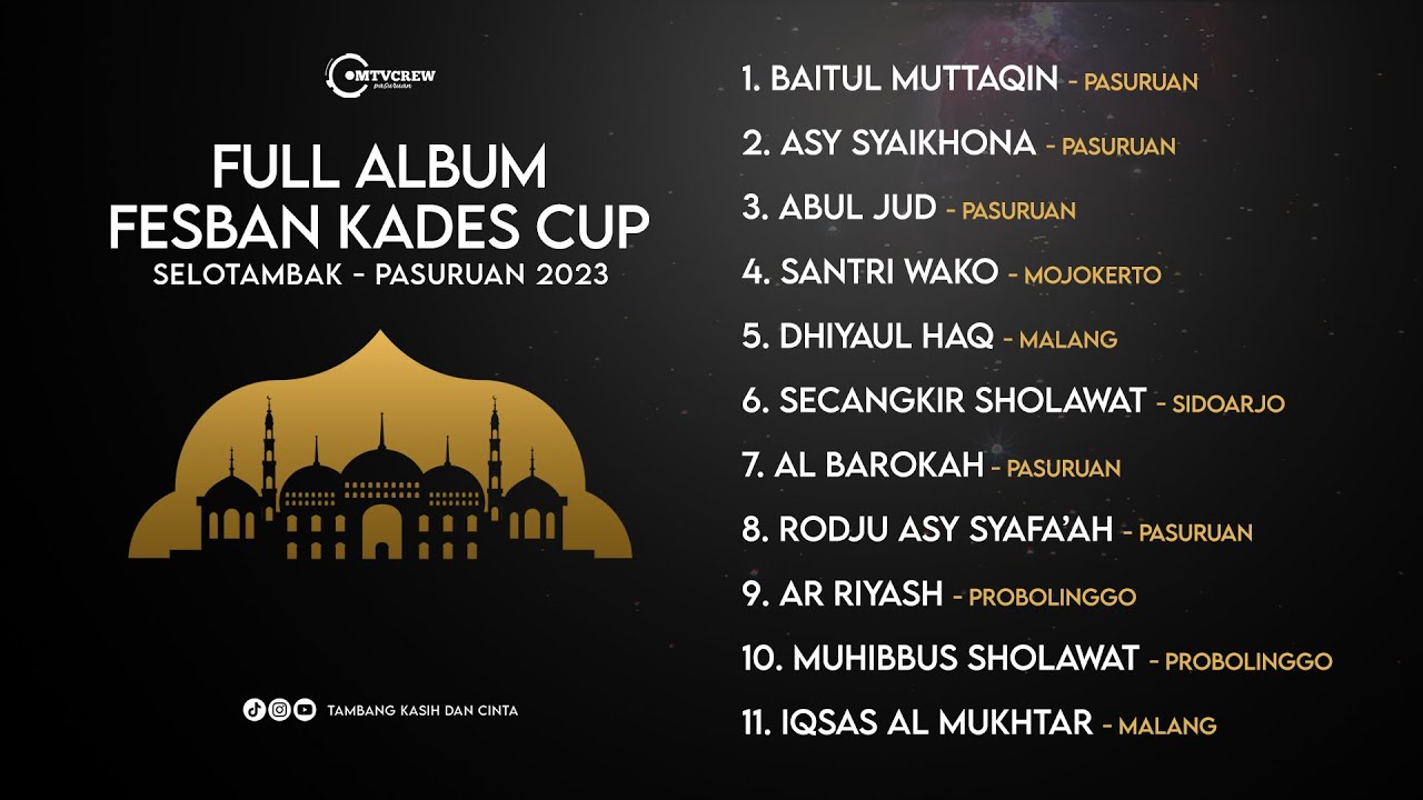 🔴 FULL ALBUM GOAT² 🔥 Fesban Kades Cup Selotambak - Pasuruan 2023