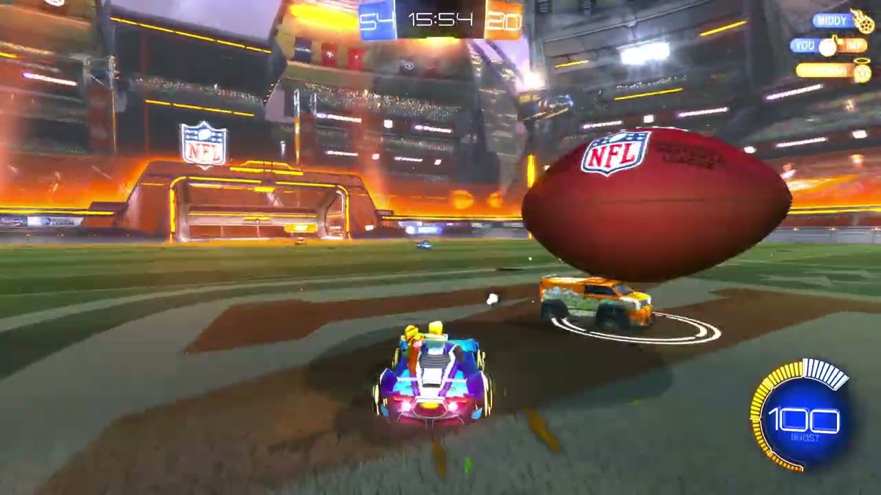 First Rocket Leauge Vid