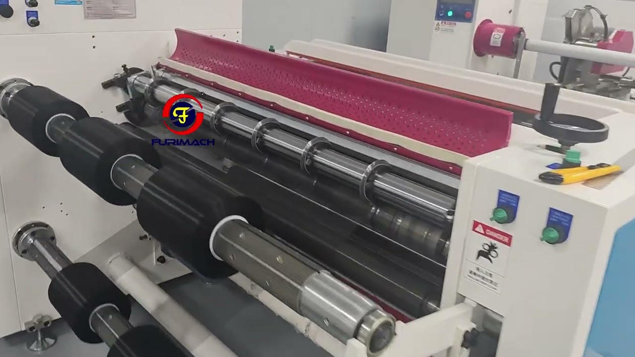 SLD-4112A-13B Black Mesh Fabric Slitting Rewinding Machine #fabric #slitter #rewinder #machine