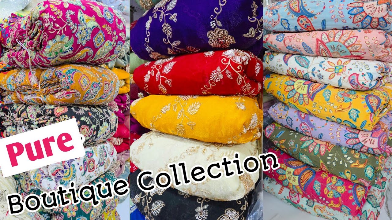 New Designer Bollywood Inspire Fabrics, Fabric, Boutique Fabric Wholesale at Surat. Sorav Textile.