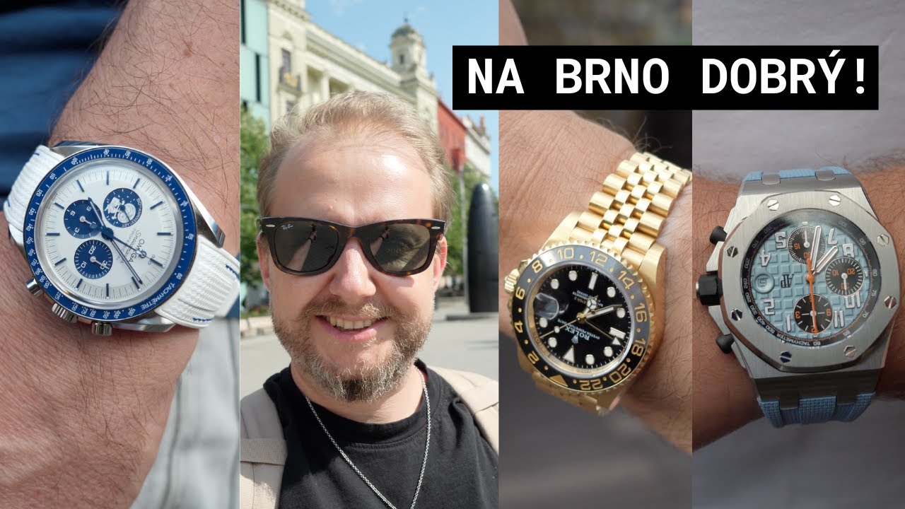 Letní speciál z Brna! Návštěva u Hanáků, Rolex sraz a přes 50 hodinek
