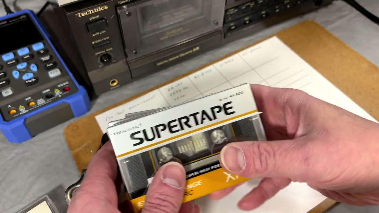 Making 3kHz Test Cassettes | Testing Wow and Flutter