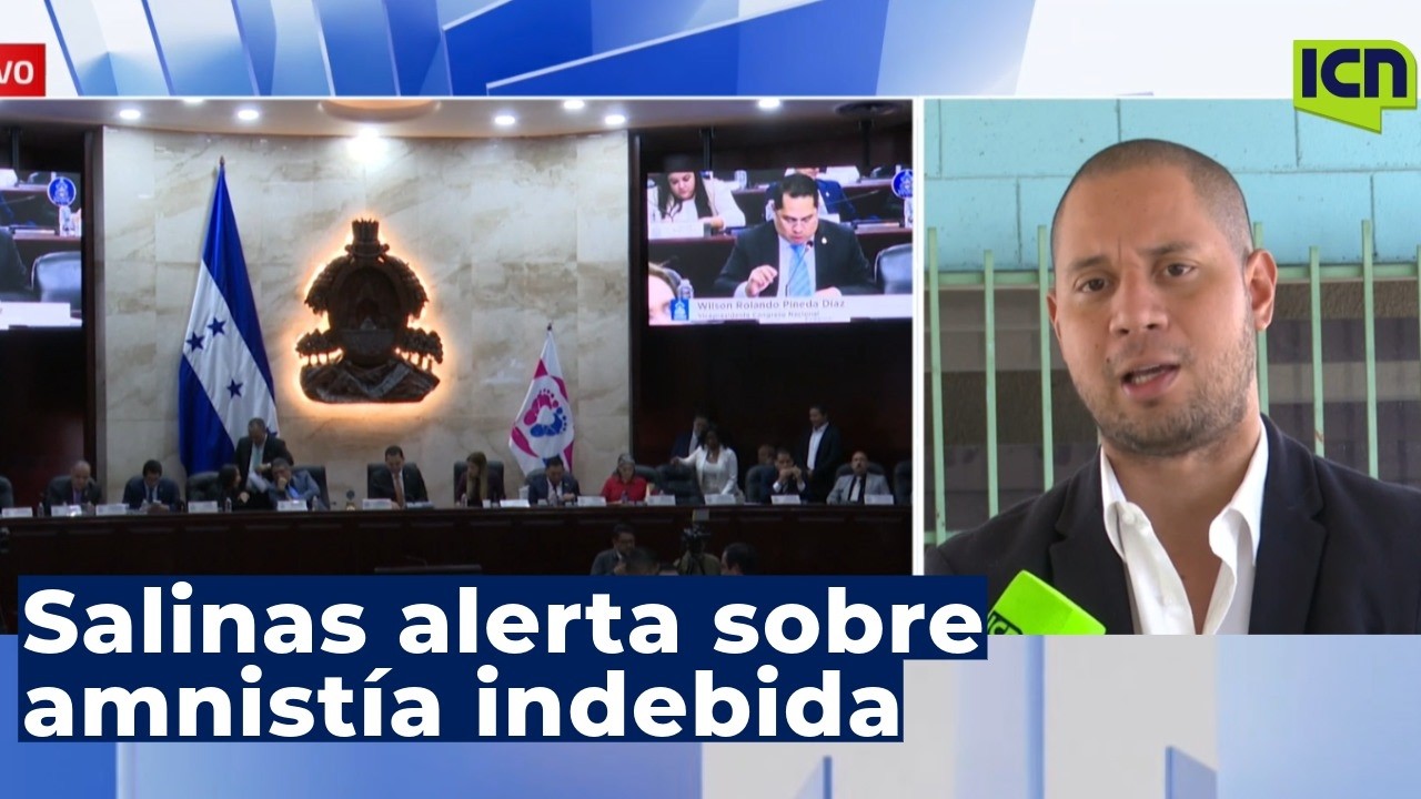 “La amnistía es solo para delitos políticos”: Salinas sobre corrupción y ley