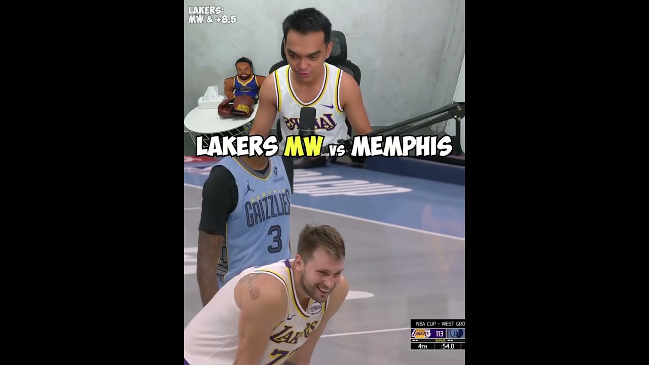 NBA CUP: Lakers vs Memphis, Luka Doncic 44 pts! #nba #patriciobosspaldo #lakers