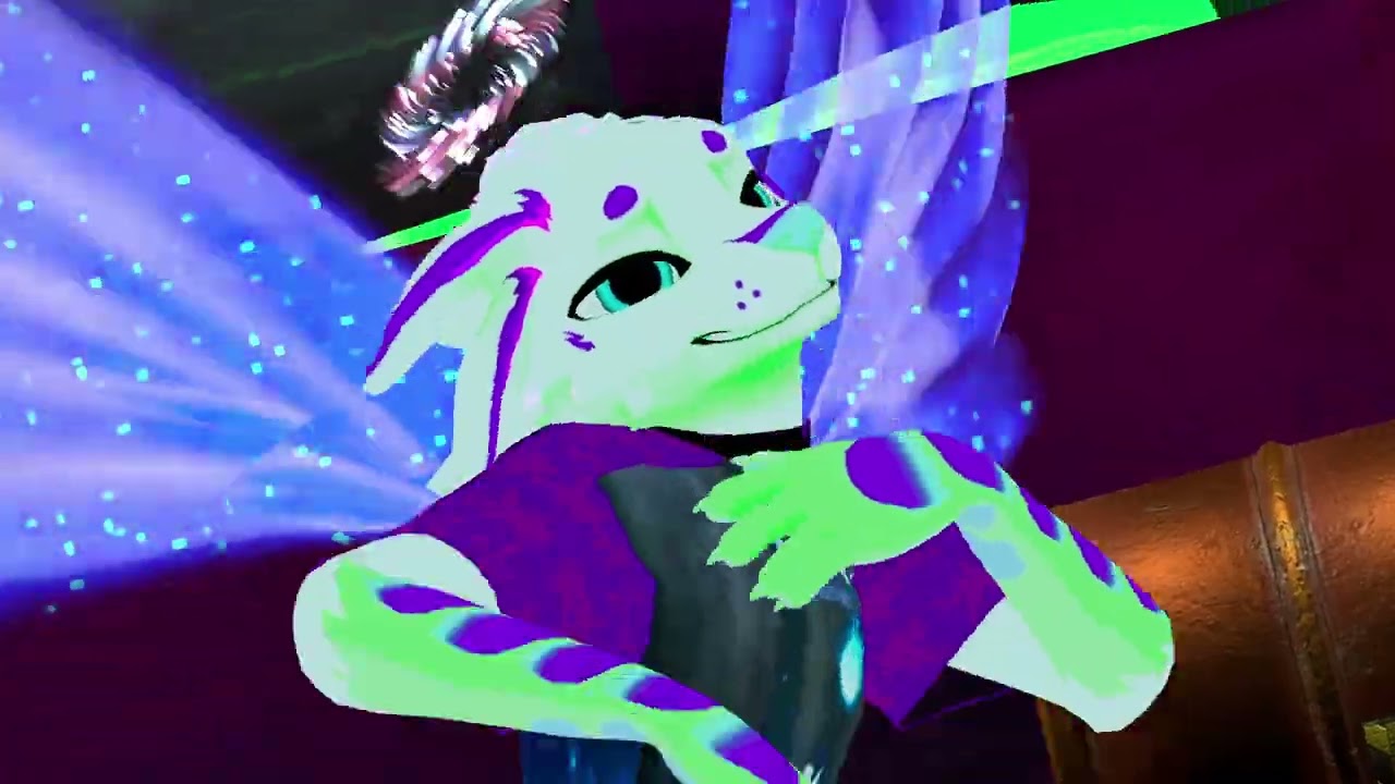 VRChat Furry dance GWSN - I Can't Breathe