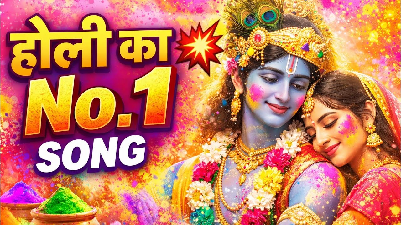 🔥 Holi 2026 Ka Sabse Pyara song | Radhe Rang Barse Shyam Ke Sang