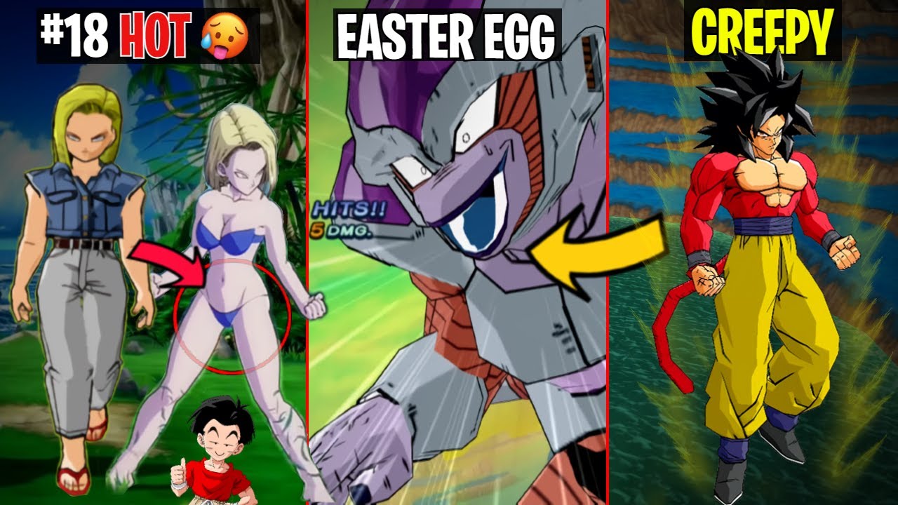 7 EASTER EGGS ALUCINANTES del BUDOKAI 3 | ZENKAI Z
