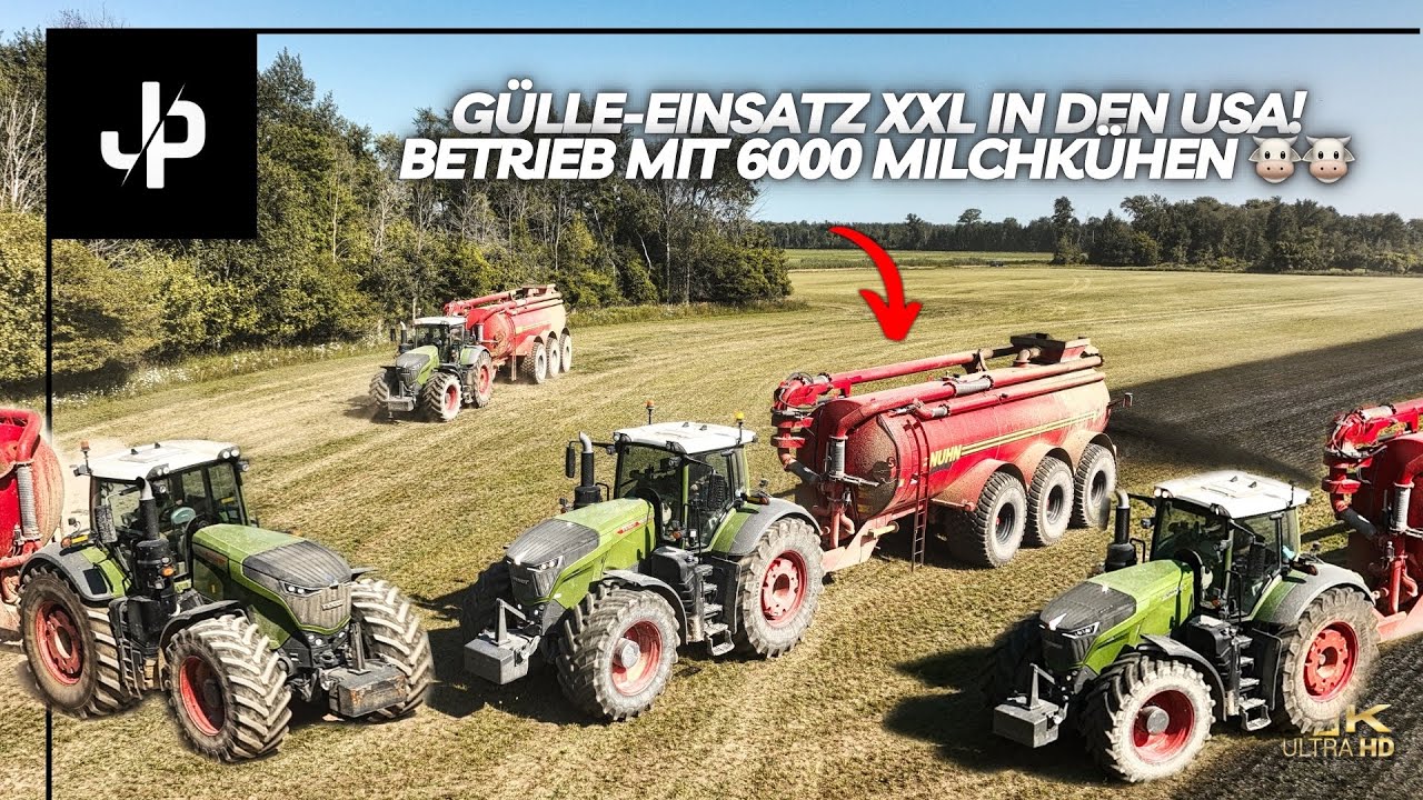 Großbetrieb in den USA setzt auf Deutsche Landtechnik! 🇺🇸 || JP Agrar