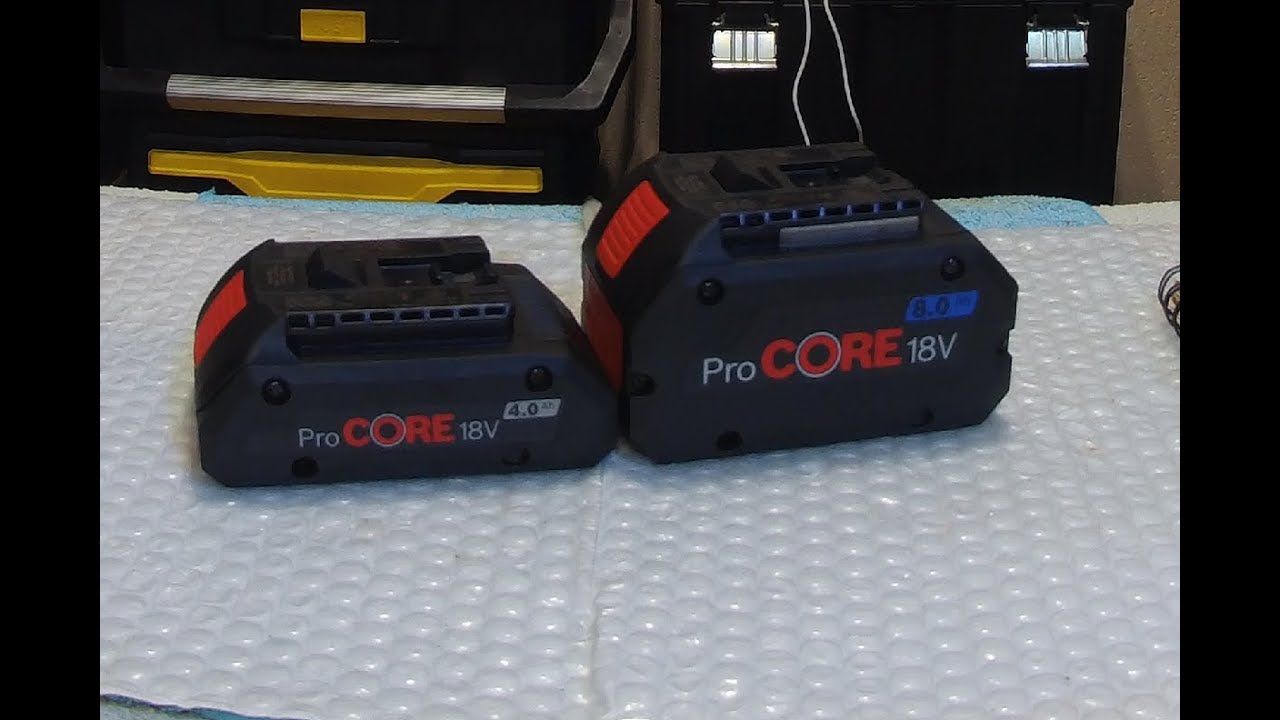 BOSCH PRO CORE Battery: whats so cool about it.
