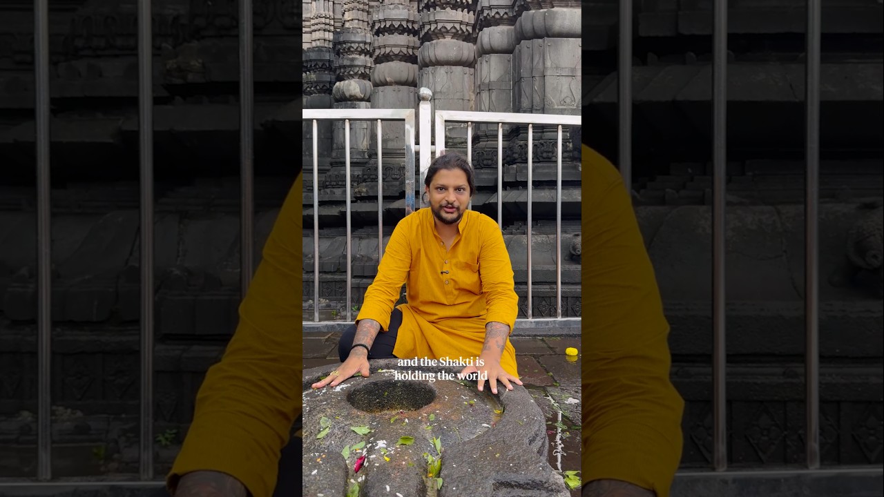 Rare Shivling Structure at Trimbakeshwar Jyotirlinga, Nashik. #shorts