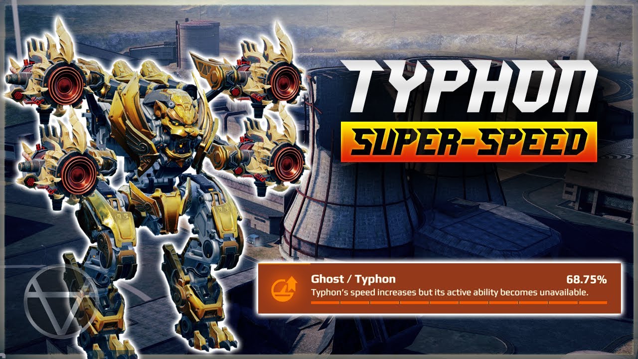 [WR] 🔥 Flash Typhon w/ 136 Km/h (GHOST SKILL)– Mk3 Gameplay | War Robots