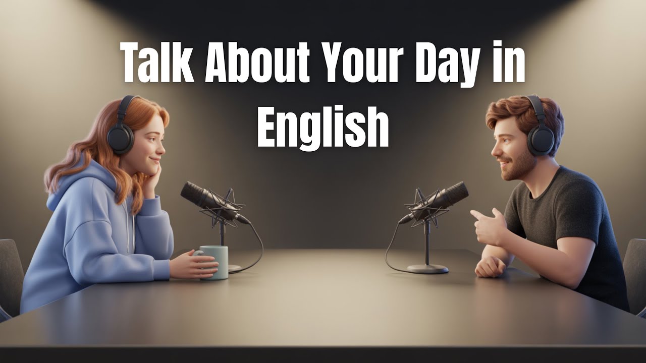 English Podcast to Practice Daily English Conversations | Talk About Your Day in English