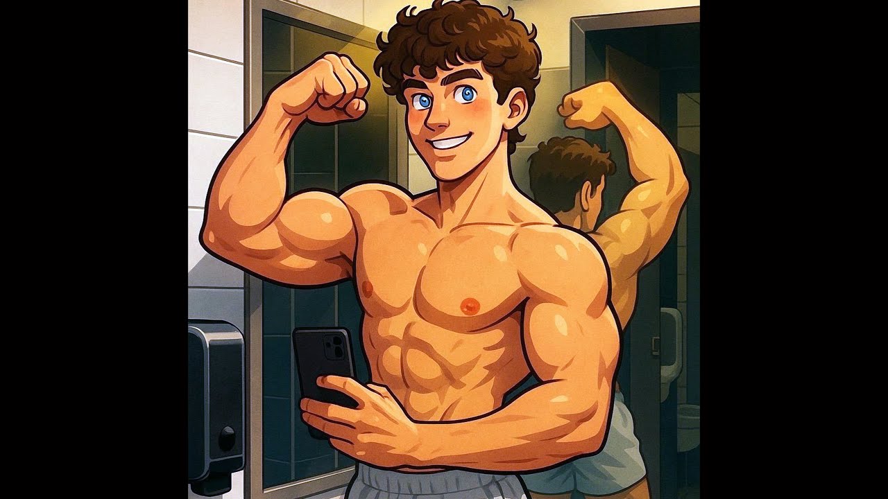 Teen Fitness Model Bodybuilder Gym Pump Body Update Flexing Jake Burns Styrke Studio #aesthetics