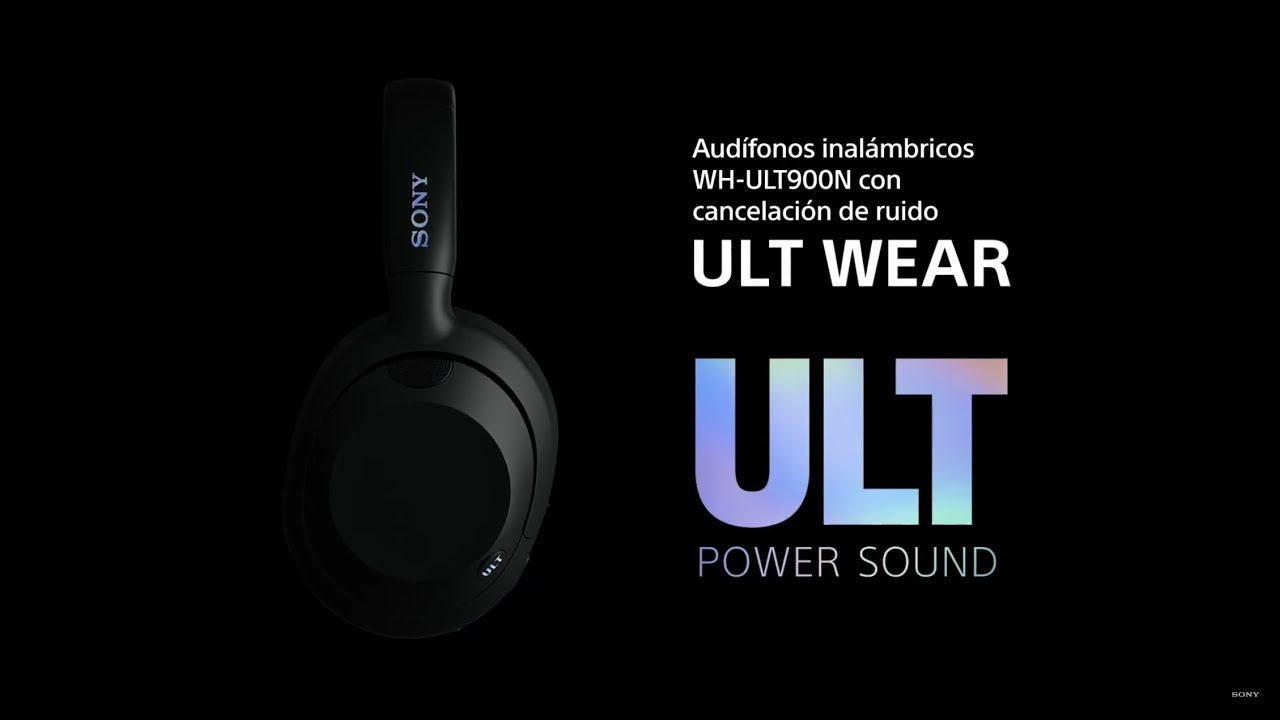 Aud&iacute;fonos con cancelaci&oacute;n de ruido | Sony ULT WEAR | Video oficial | Sony