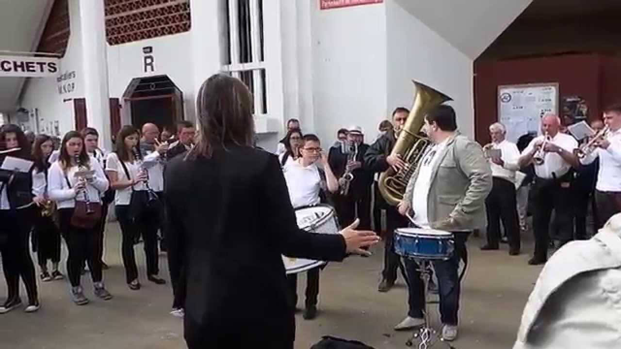 Feria vic Fezensac 2015 arène Joseph Fourniol Bandas Groupe musique corrida