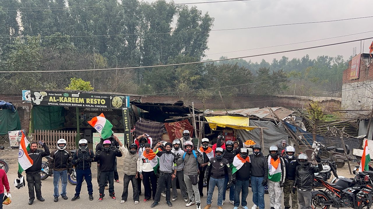 (Part-3) of republic day Ride with our( BHC) Biker heavem club 