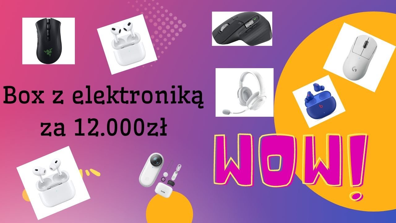 Box z elektronika za 12 tysięcy złotych !!!