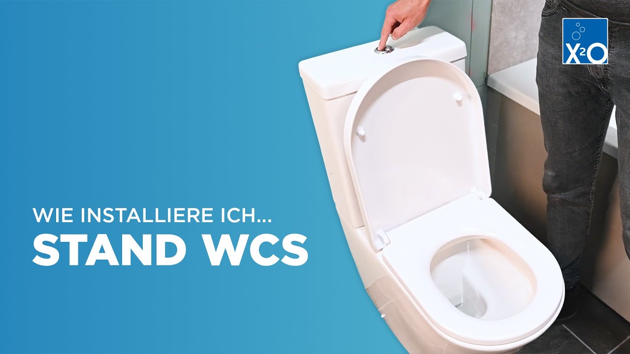 🚽 Selbst ein Stand-WC installieren? So machst Du das Schritt für Schritt | X²O Bad