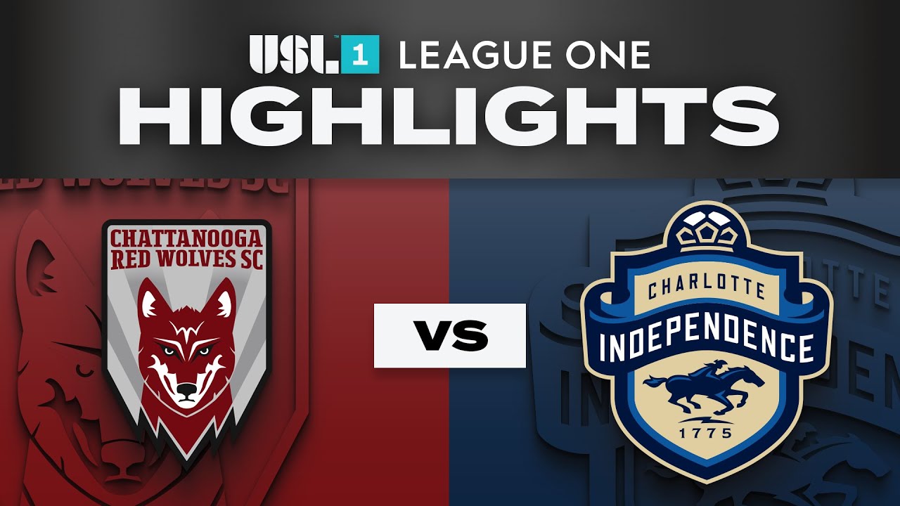 9.6.2025 | Chattanooga Red Wolves SC vs. Charlotte Independence - Game Highlights