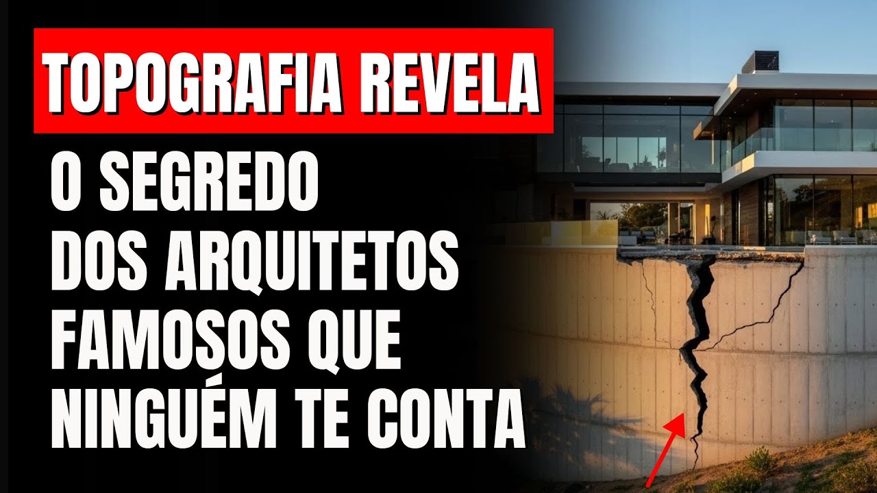 TOPOGRAFIA REVELA: VEJA ANTES QUE APAGUEM - O SEGREDO DOS ARQUITETOS MAIS FAMOSOS!
