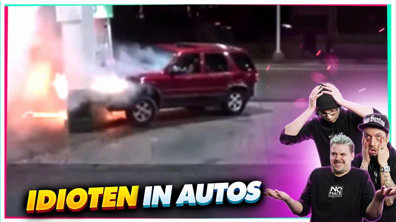 WAS IST DENN DA DRÜBEN LOS? Idiots In Cars Compilation #85 | Reaktion