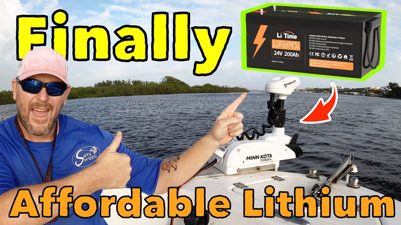 36v Lithium Battery for Trolling Motor... LiTime Lithium