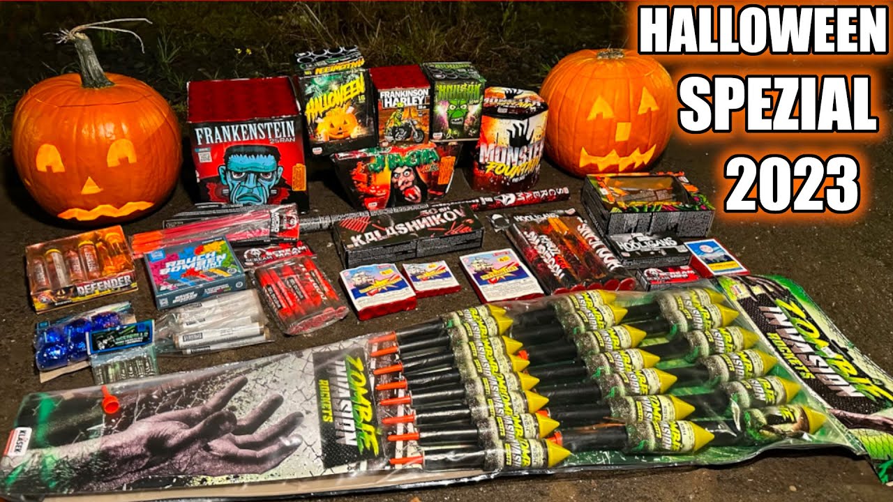 XXL FEUERWERKS MISCHUNG | HALLOWEEN SPEZIAL 2023 🎃 SILVESTER VORFREUDE 2023!