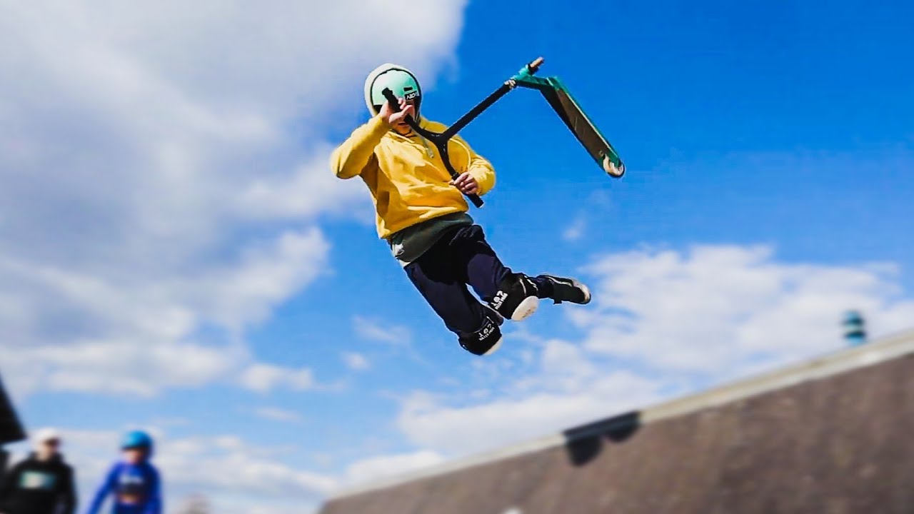 🛴MÓJ TYPOWY DZIEŃ NA SKATEPARKU!🛴