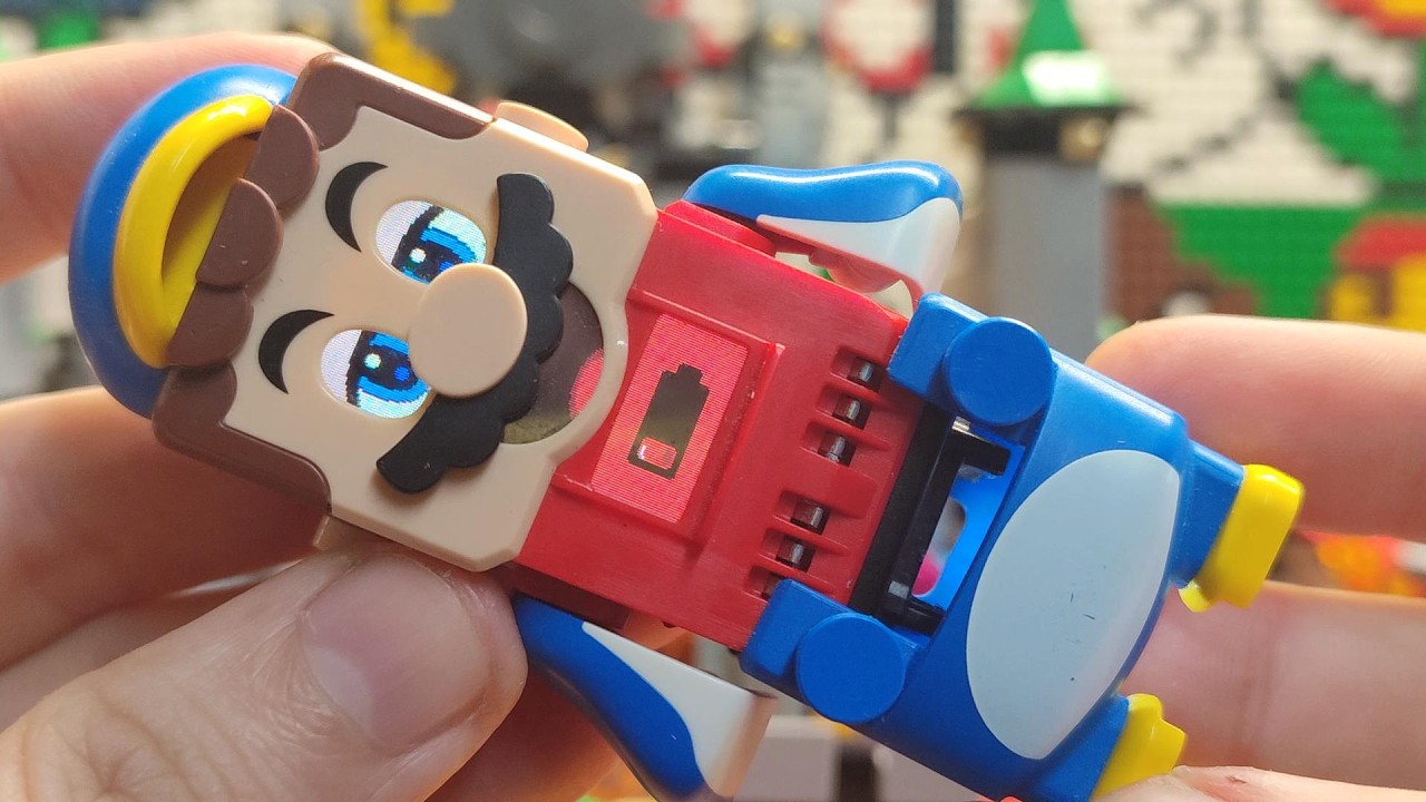 LEGO Mario Lowe Battery | LEGO Mario Power  UP&acute;s | Nintendo Switch Power Up&acute;s in LEGO Mario Level!