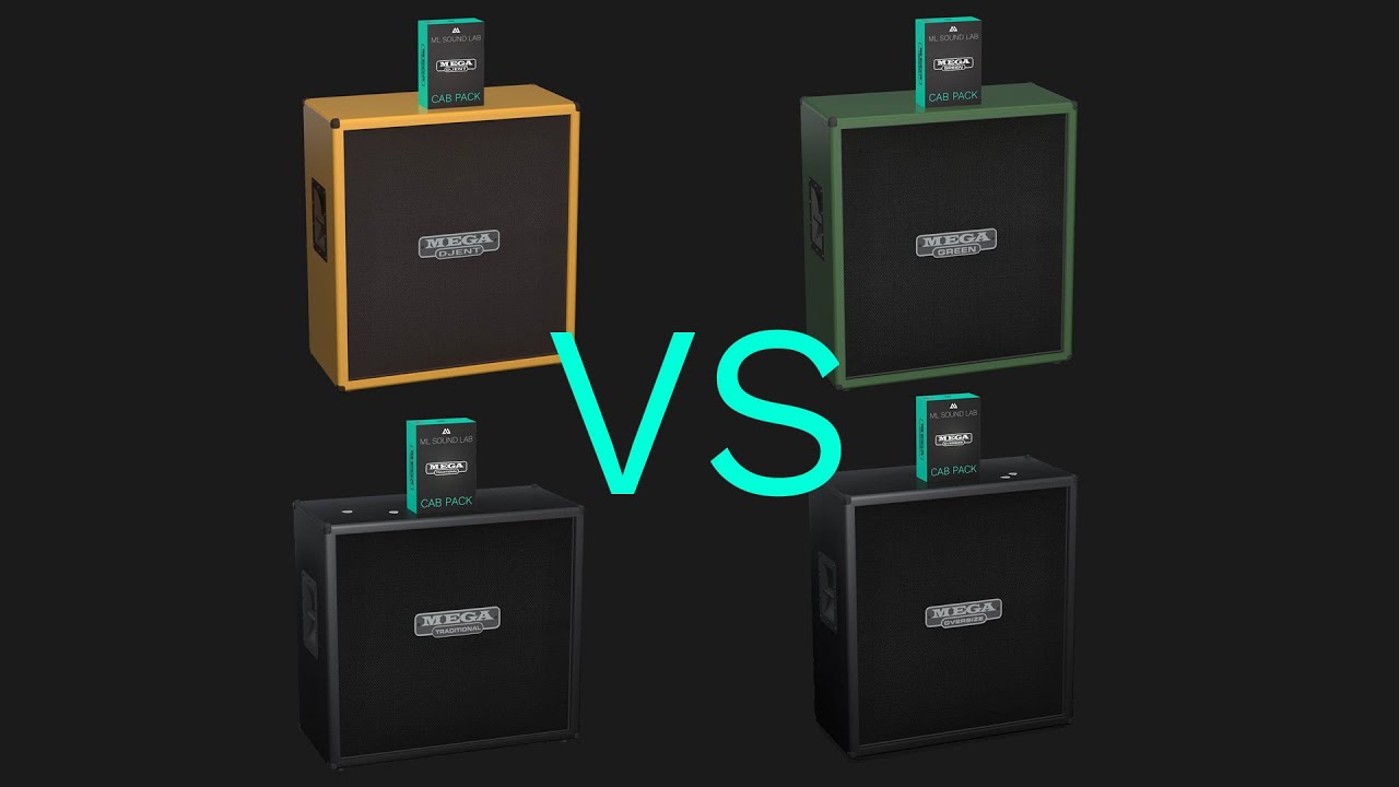 ML Mega Oversize vs Traditional vs Djent vs Green