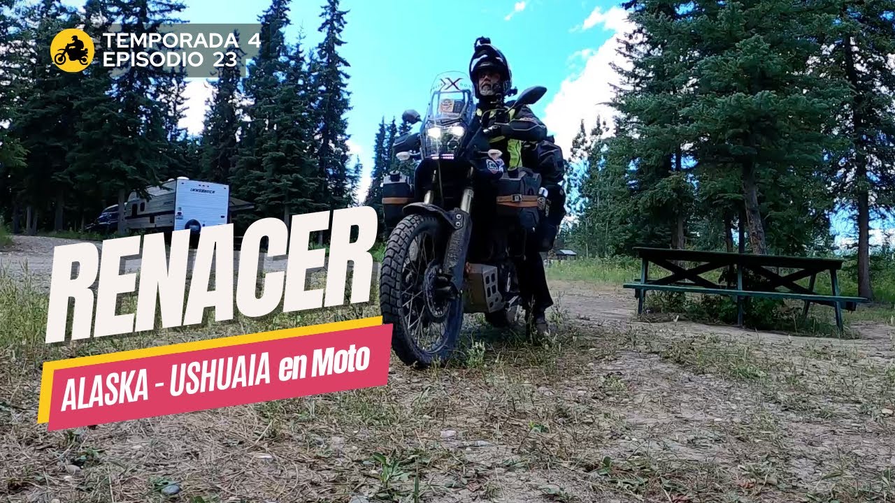 S04-E24: 🔧 MANTENIMIENTO en Ruta: Viaje en MOTO por el Norte de Canad&aacute; Post-Incendio 🏍️🌲