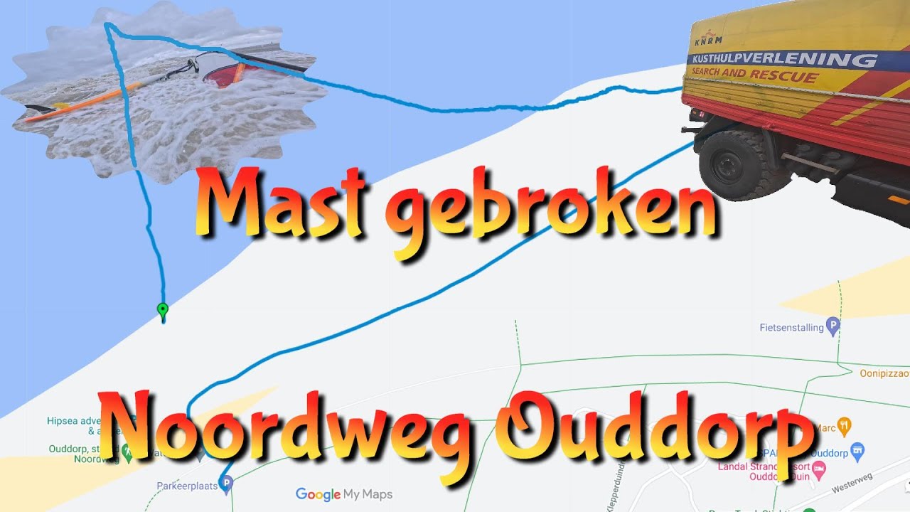 Mast gebroken