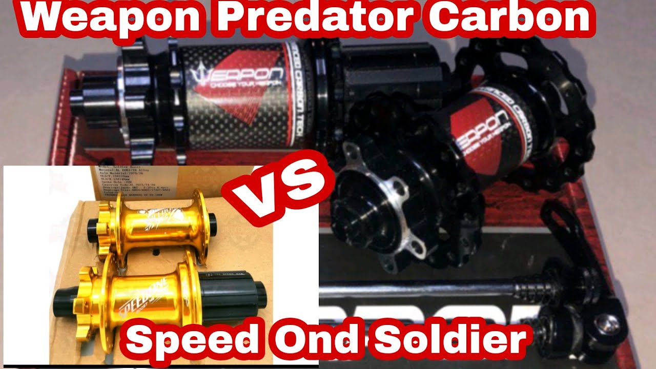 Speed One Soldier VS Weapon Predator Carbon