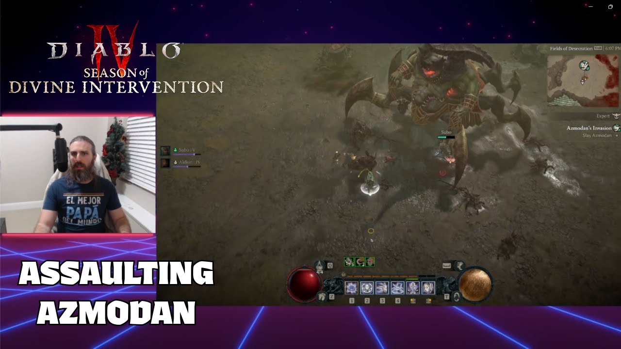 Assaulting Azmodan - Diablo 4 Season 11