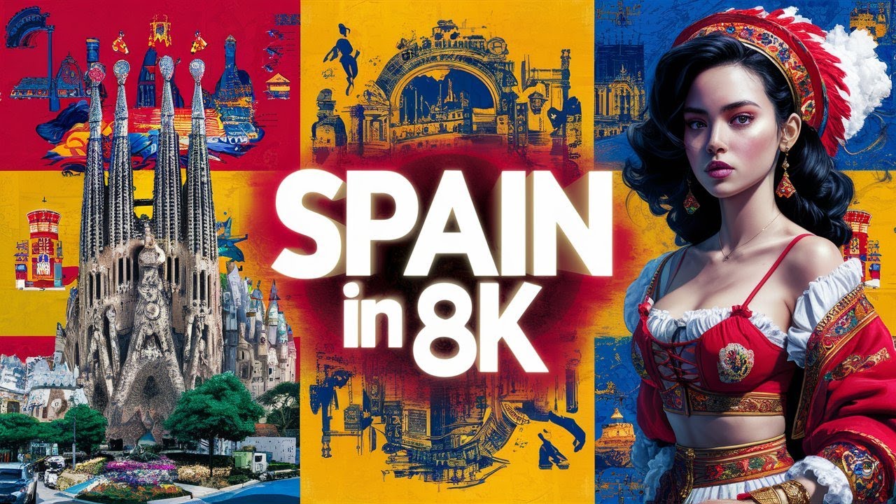 Best Places To Visit In SPAIN in 8k  #spain #8k
